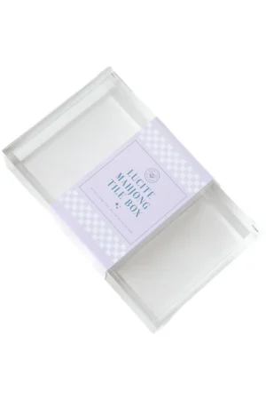 Lucite Mahjong Tile Display Box